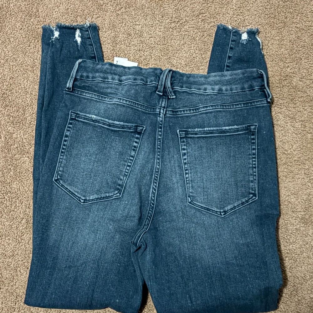 Good American Women's Skinny Jeans - Deep Blue - Picture 2 of 4